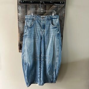 Women's We The Free Barrel Stone Wash Jeans